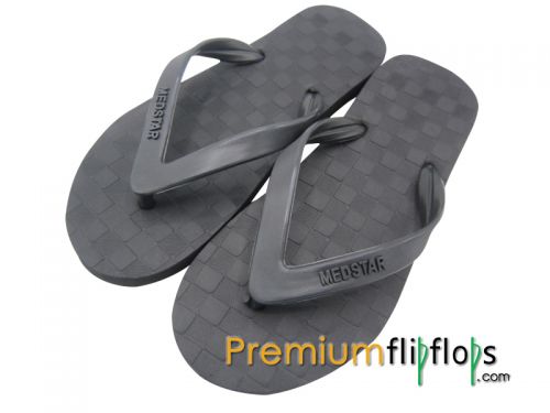 M8 Black Rubber Flip Flops