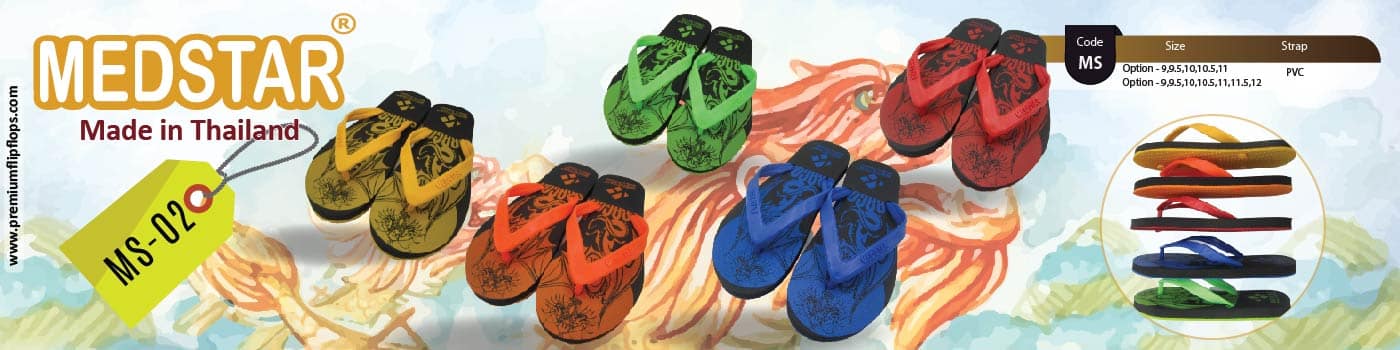 Tongs Sérigraphiées Men Dragon