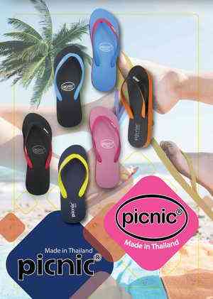 Picnic Natural Rubber Slippers