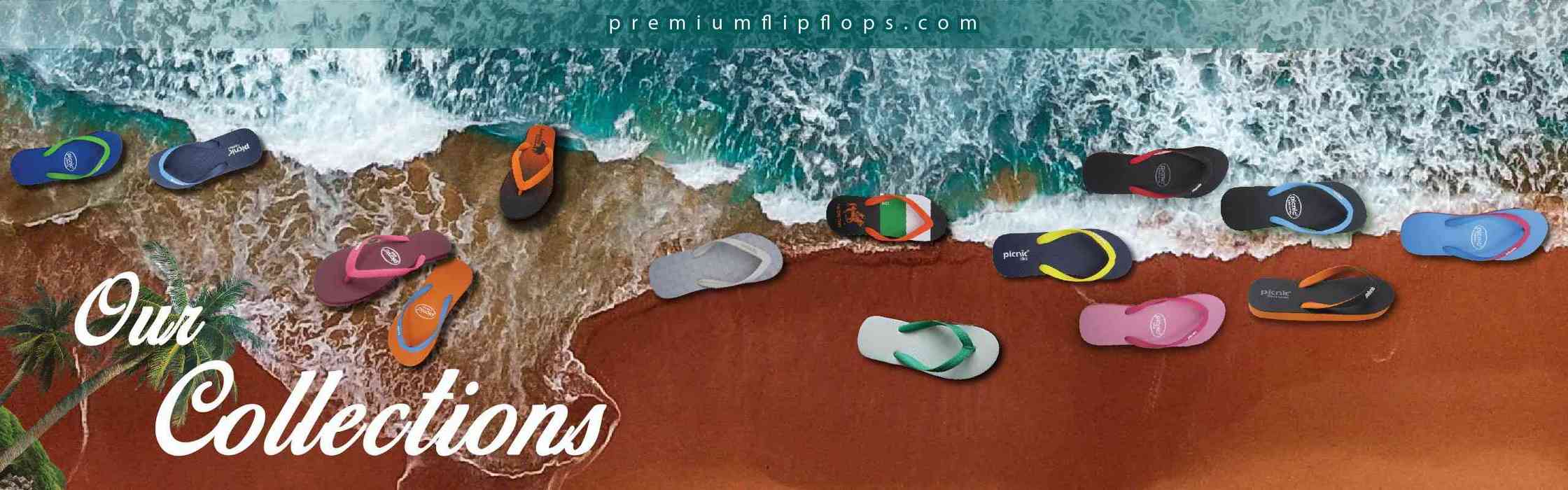 Premium Flip-flops 100% Natural Rubber Slippers & Sandals