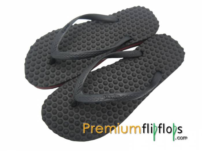 Chanclas De Eva De Caucho Natural Auténtico Con Patrón De Burbujas De Picnic: Perfectas Para Mujeres Con Estilo