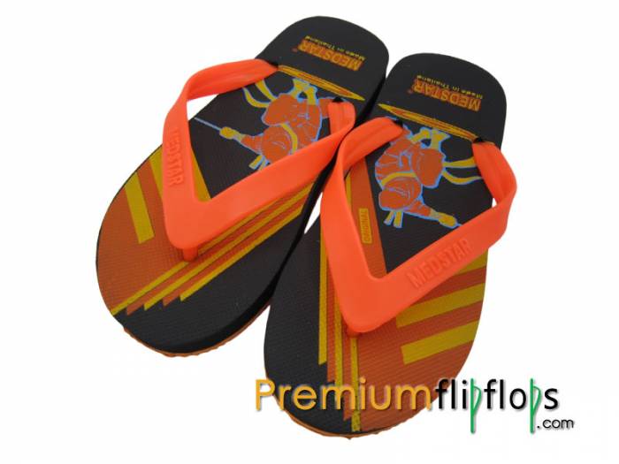 Boys Cartoon Printed Flip Flops