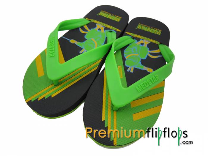 Boys Hidden Warrior Printed Flip Flops