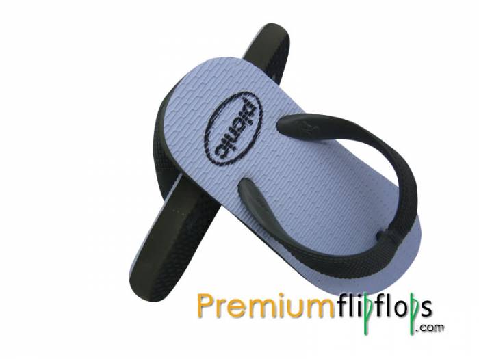Logo Picnic Pkb-Jp-Jl Naturgummi Og Eva Flip-Flops White Top Boys - Image 2