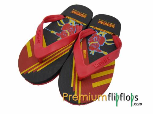 Boys Ninja Screen Print Flip Flops