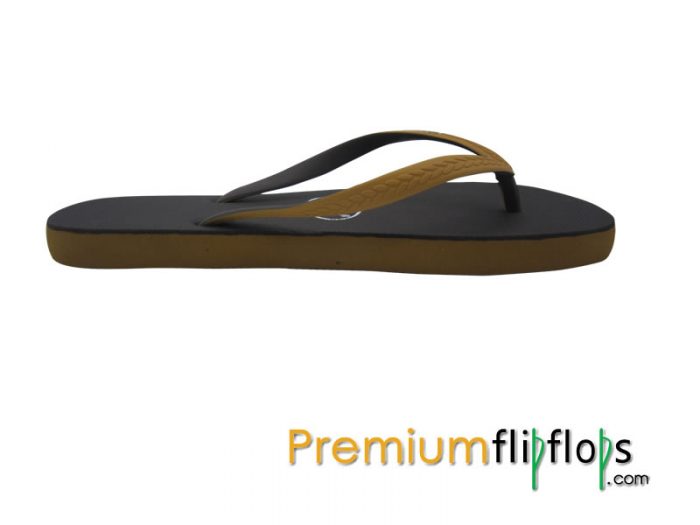 Chanclas De Goma Confort Picnic Chocolate Negro Moka - Imagen 4