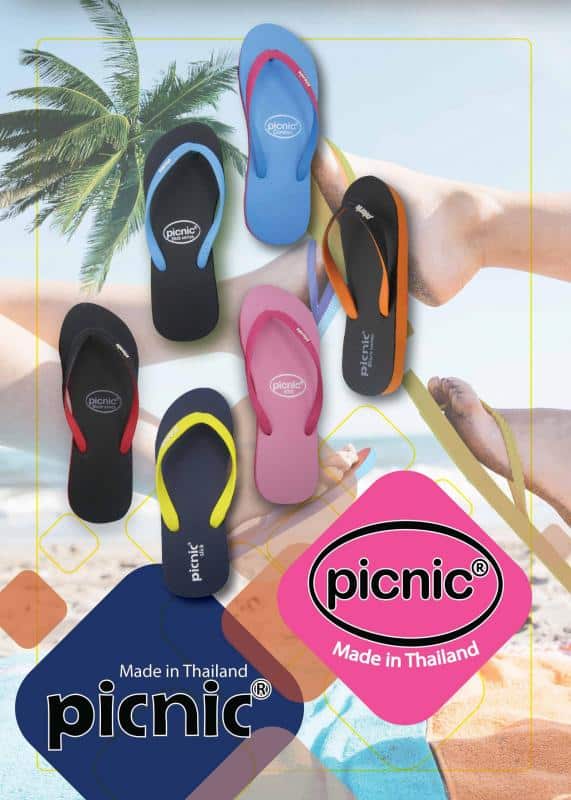Picnic Men Premium Rubber Slippers