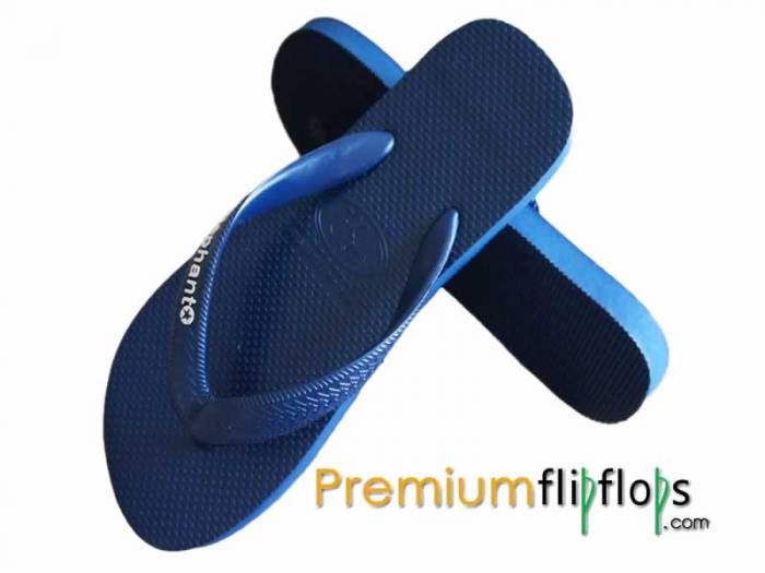 Selipar Getah Asli Hawaii Mono Navy Blue Natural Rubber - Keselesaan Dan Kebolehpercayaan Berkekalan - Image 2