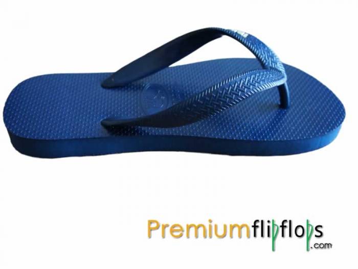 Selipar Getah Asli Hawaii Mono Navy Blue Natural Rubber - Keselesaan Dan Kebolehpercayaan Berkekalan - Image 4