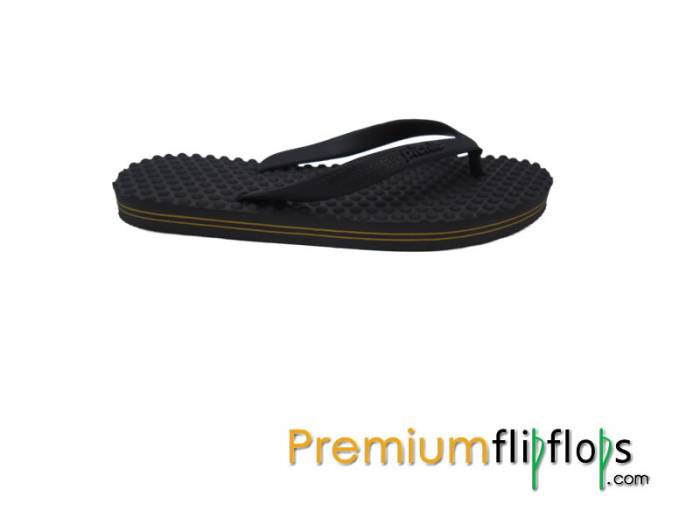 Chanclas De Hombre De Goma Eva Marrón Con Estampado De Burbujas De Picnic - Imagen 4