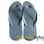 Men's Wild Elephant Star Grey Natural Rubber Flip-Flops- Kenyamanan dan Daya Tahan - Gambar 3