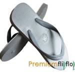 Men's Wild Elephant Star Grey Natural Rubber Flip-Flops- Kenyamanan dan Daya Tahan - Gambar 2