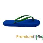 Logo Picnic Deep Biru timbul Klasik Karet Alam Sandal jepit - Hijau santai - Gambar 4