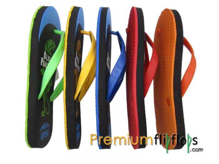 Tongs Medstar Mt-35 En Caoutchouc Naturel Et Eva À Motif Black Panther – Image 4