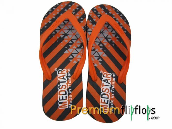 Gents Cunky Strip Pattern Slippers