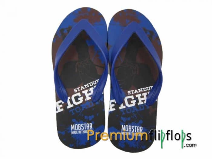 Diseñado Para Importadores Mt-33-Oem Caucho Natural Y Eva Chanclas Estampado Samurai - Imagen 2