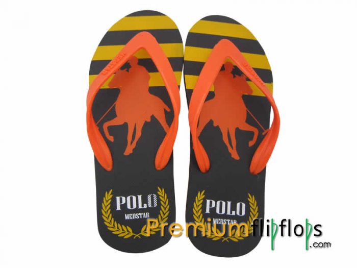 Gents Polo Horse Golf Slippers