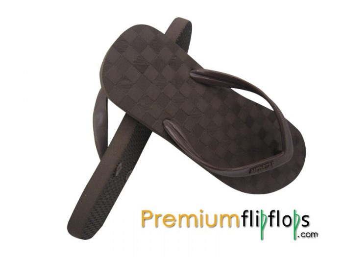 Gents Quality Rubber Dark Collection Flip Flops