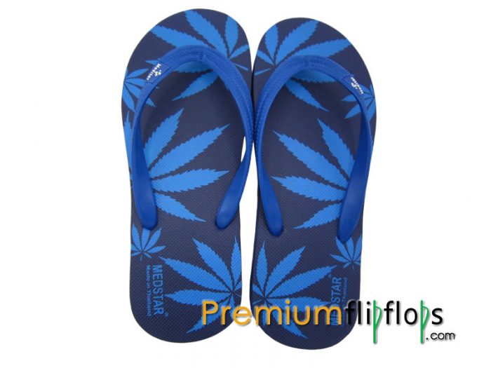 ⁦العشب الطبيعي المطاط و Eva Flip-Flops طباعة الشاشة Oem الشريط Logo -Medstar⁩ - الصورة ⁦2⁩