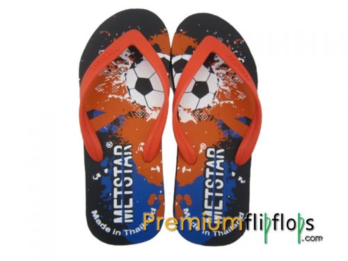 Gents Scoccer Cup Print Slippers