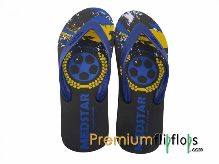 Sprinkled Color Medstar Mt-59 Natural Rubber And Eva Flip-Flops - Image 3