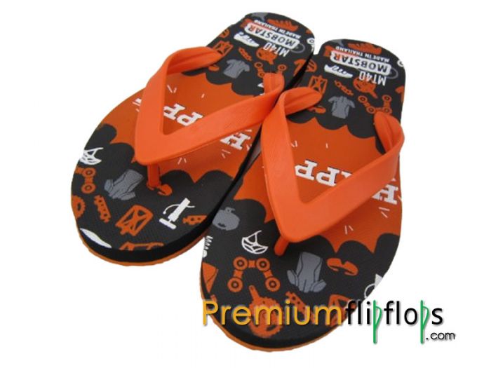 Gents Trendy Happy Flip Flops