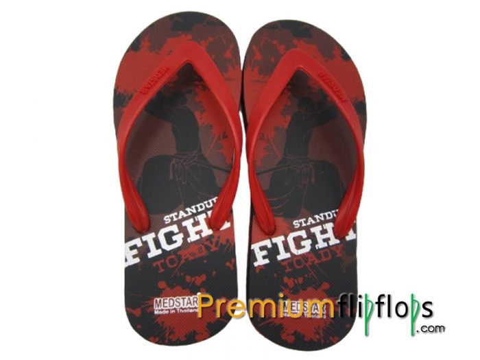 ⁦فريدة من نوعها Samurai Medstar Mt-33 المطاط الطبيعي و Eva Flip-Flops طباعة الشاشة⁩ - الصورة ⁦2⁩
