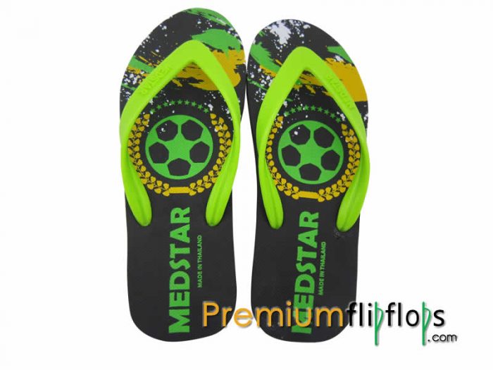 รองเท้าแตะผู้ชาย Vibrant Ball รุ่น Medstar Mt-59 ผลิตจากยางพาราและยาง Eva - Image 3