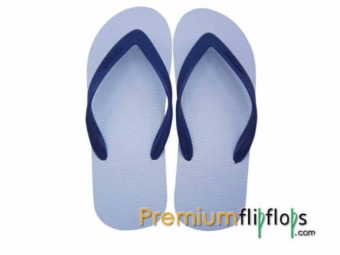Bergaya Modern Putih Atas Ms-Js Karet Alam Dan Eva Sandal Putih Atas Pria - Gambar 3