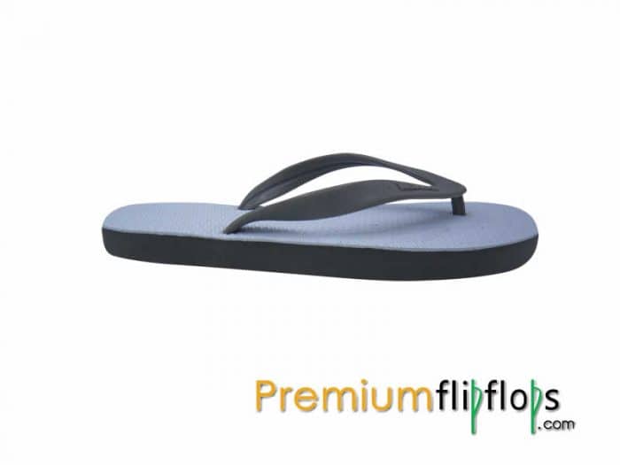 High Quality White Top Grey Base Flip Flops For Men