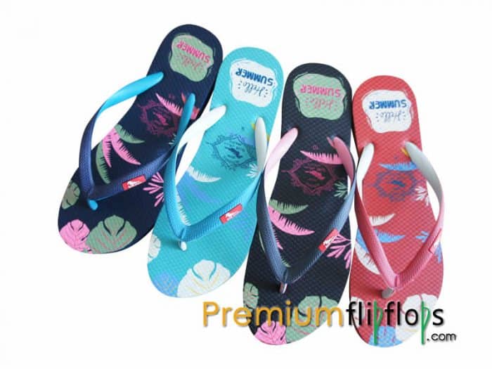 泰国品质 Hello Summer 丝网印刷 Wl-01 天然橡胶两色表带女士 - 图片 4