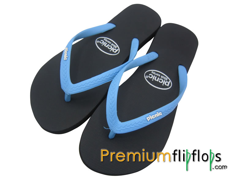 Ladies Black Rubber Slippers