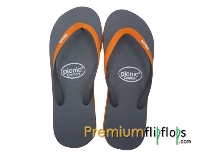 Marsopa Acuática, Chanclas De Goma Tangerine Picnic Comfort - Imagen 3