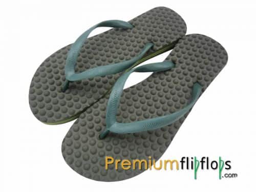 Ladies Ladies Rubber Flip Flops With Bubble