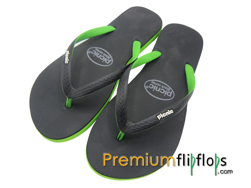 Ladies rubber flip shop flops