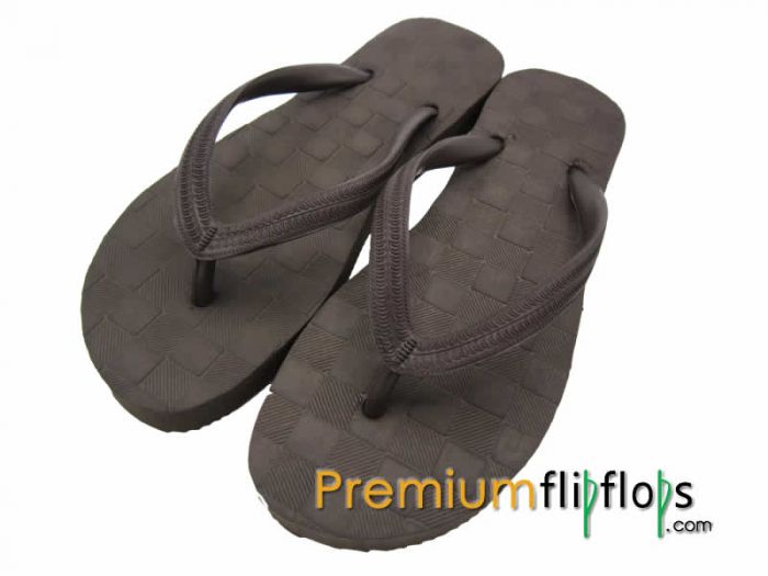 Tartan Pattern Kt-08-Oem Natural Rubber And Eva Slippers Mono Color Lady