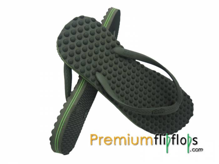Chanclas De Eva De Caucho Natural Verde Oliva Para Mujer: Terapia De Pies Definitiva - Imagen 2