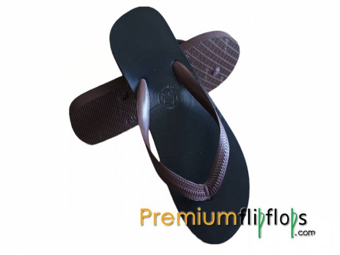 Luxurious Flip Flops Hup Black Top 05