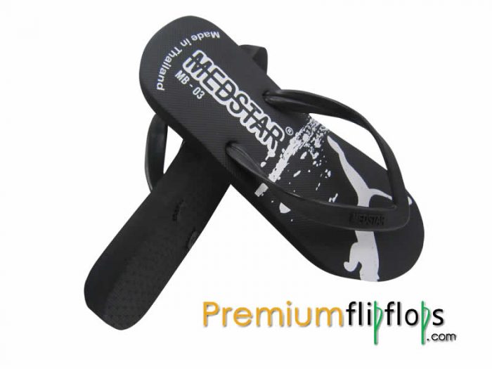 Venta Caliente Medstar Mb-03 Caucho Natural Y Eva Chanclas Pantera Negra - Imagen 3