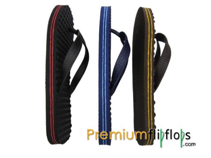 Bubble Mo-Oem Natural Rubber Dan Eva Flip-Flop Custom Pvc Strap - Gambar 4