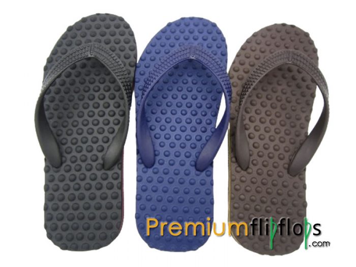 Bubble Mo-Oem Natural Rubber Dan Eva Flip-Flop Custom Pvc Strap - Gambar 3