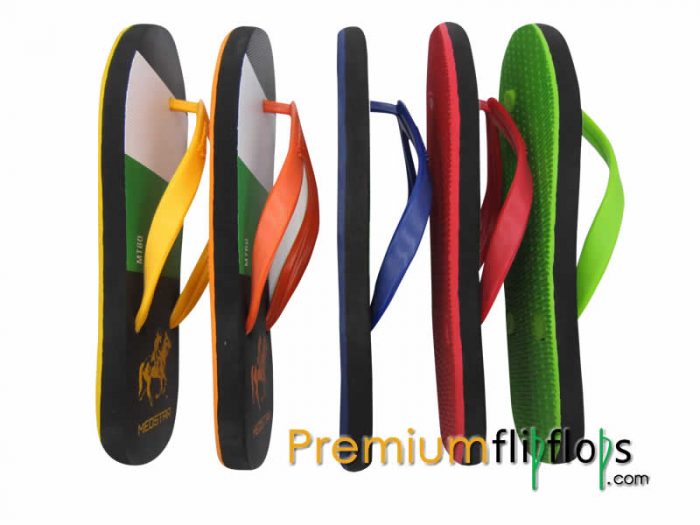Selipar Horse Polo Medstar Mt-60 Rubber Natural Dan Eva Silk Disaring - Image 4