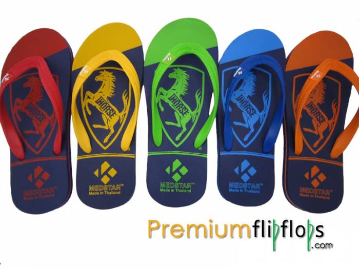 Chanclas De Equitación Caucho Natural Y Eva Estampado Adhesivo Silicona Amarillo -Medstar - Imagen 3