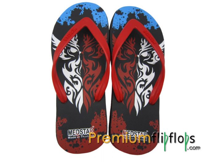 Men Abstract Design Slippers