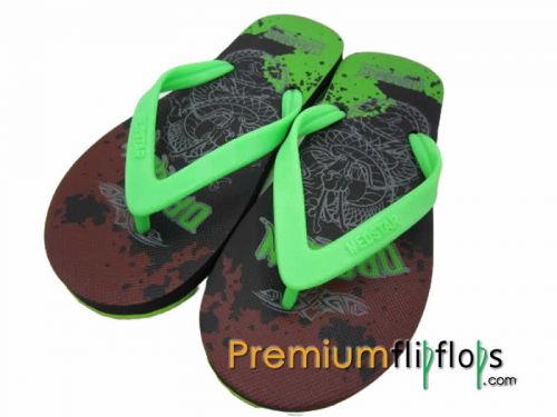 Men Artwork Artisan Flip Flops