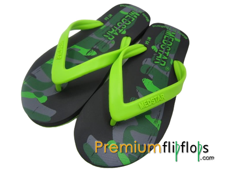 Men Camouflage Design Flip Flops