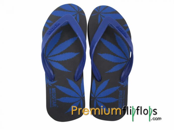 Men Cannabis Screen Slippers