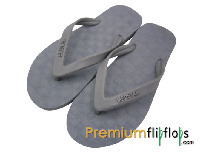Chanclas De Hule Natural Y Eva Con Patrón Cuadrado Superior M8 Hechas A Mano
