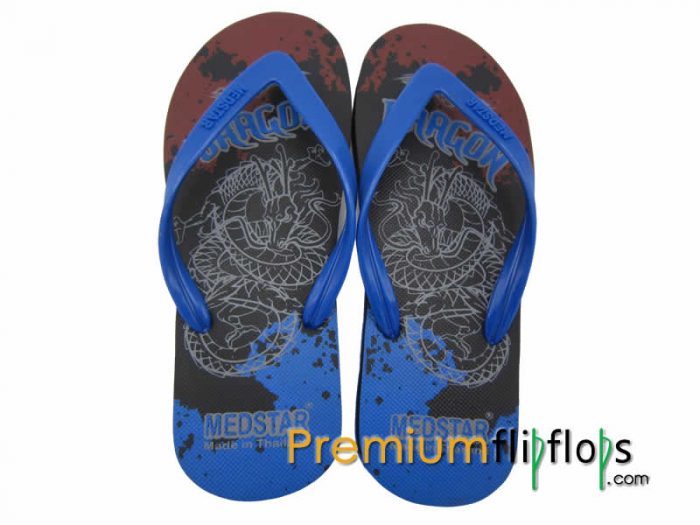 Chanclas Dragon Art Medstar Mt-30 Caucho Natural Y Eva - Imagen 2