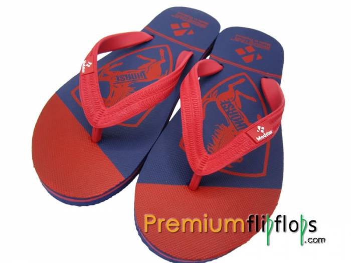 Men Durable Horse Printed Flip Flops